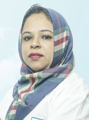 Dr. Fatema-Tu-Zohora
  - চর্ম, যৌন, অ্যালার্জি, লেজার ও কসমেটিক ডার্মাটোলজি বিশেষজ্ঞ