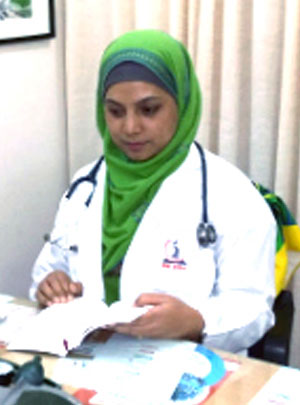 Dr. Hurjahan Banu Urmi
  - ডায়াবেটিস, থাইরয়েড ও হরমোন রোগ বিশেষজ্ঞ