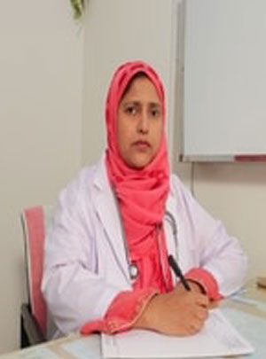 Dr. Jesmen Nahar Runi
  - জেনারেল, স্তন ও কোলোরেক্টাল সার্জন