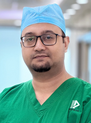 Dr. Murshidul Arefin
 
  - জেনারেল ও ল্যাপারোস্কোপিক হেপাটোবিলিয়ারি, প্যানক্রিয়াটিক ও লিভার ট্রান্সপ্লান্ট সার্জারি বিশেষজ্ঞ