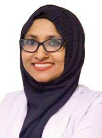 Dr. Nazia Sultana Shuvra
  - গাইনি ও প্রসূতি বিশেষজ্ঞ, বন্ধ্যাত্ব চিকিৎসা বিশেষজ্ঞ, ল্যাপারোস্কোপিক সার্জন