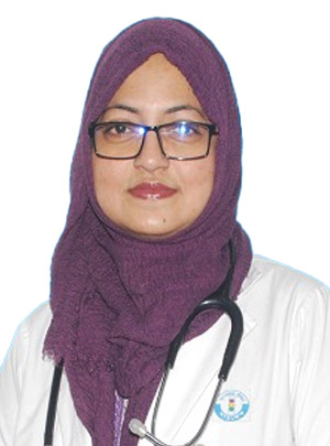 Dr. Sanjida Akhter
  - নিউরোমেডিসিন বিশেষজ্ঞ (মস্তিষ্ক, স্ট্রোক, স্নায়ু, মাথাব্যথা ও স্পাইন)