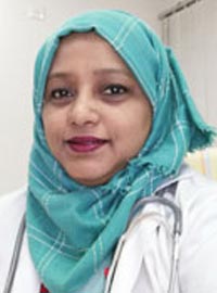 Dr. Shayda Ali
  - ব্রেস্ট সার্জারি, কলোরেক্টাল সার্জারি, জেনারেল সার্জারি ও ল্যাপারোস্কোপিক সার্জারি বিশেষজ্ঞ
