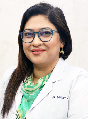Dr. Sohely Akter
   - গাইনি, প্রসূতি, ইনফার্টিলিটি বিশেষজ্ঞ ও ল্যাপারোস্কোপিক সার্জন