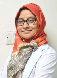 Dr. Taslima Afroz
  - হৃদরোগ বিশেষজ্ঞ (কার্ডিওলজি), উচ্চ রক্তচাপ ও সাধারণ মেডিসিন বিশেষজ্ঞ