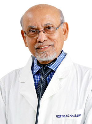 Prof. Dr. A.S.M.A. Raihan
  - গ্যাস্ট্রোইনটেস্টাইনাল, লিভার মেডিসিন ও প্যানক্রিয়াটিক রোগ বিশেষজ্ঞ