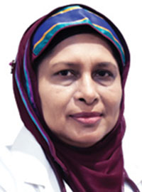 Prof. Dr. Shaila Perveen
  - গ্যাস্ট্রোএন্টারোলজি (পাকস্থলী, লিভার, পিত্তথলি ও অগ্ন্যাশয়) এবং মেডিসিন বিশেষজ্ঞ