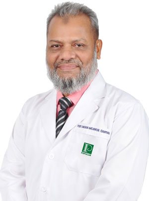 Prof. Dr. Sheikh Hasanur Rahman
  - কান, নাক, গলা (ENT) বিশেষজ্ঞ ও হেড নেক সার্জন