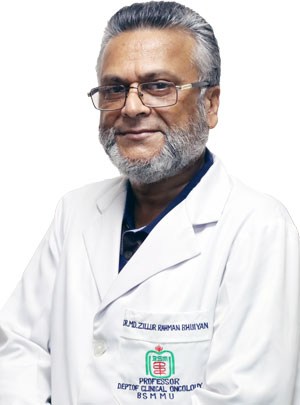 Prof. Dr. Zillur Rahman Bhuiyan
  - ক্যান্সার ও রেডিওথেরাপি বিশেষজ্ঞ